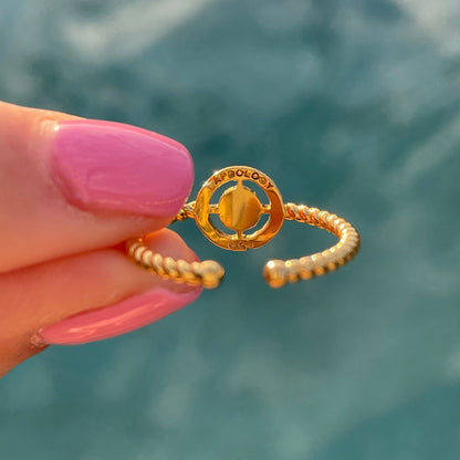 Adjustable Compass Ring