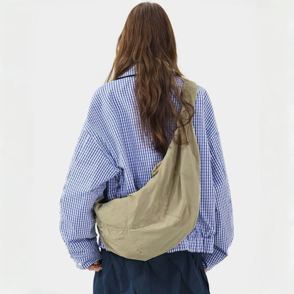 Corduroy Cozy Crescent Bag
